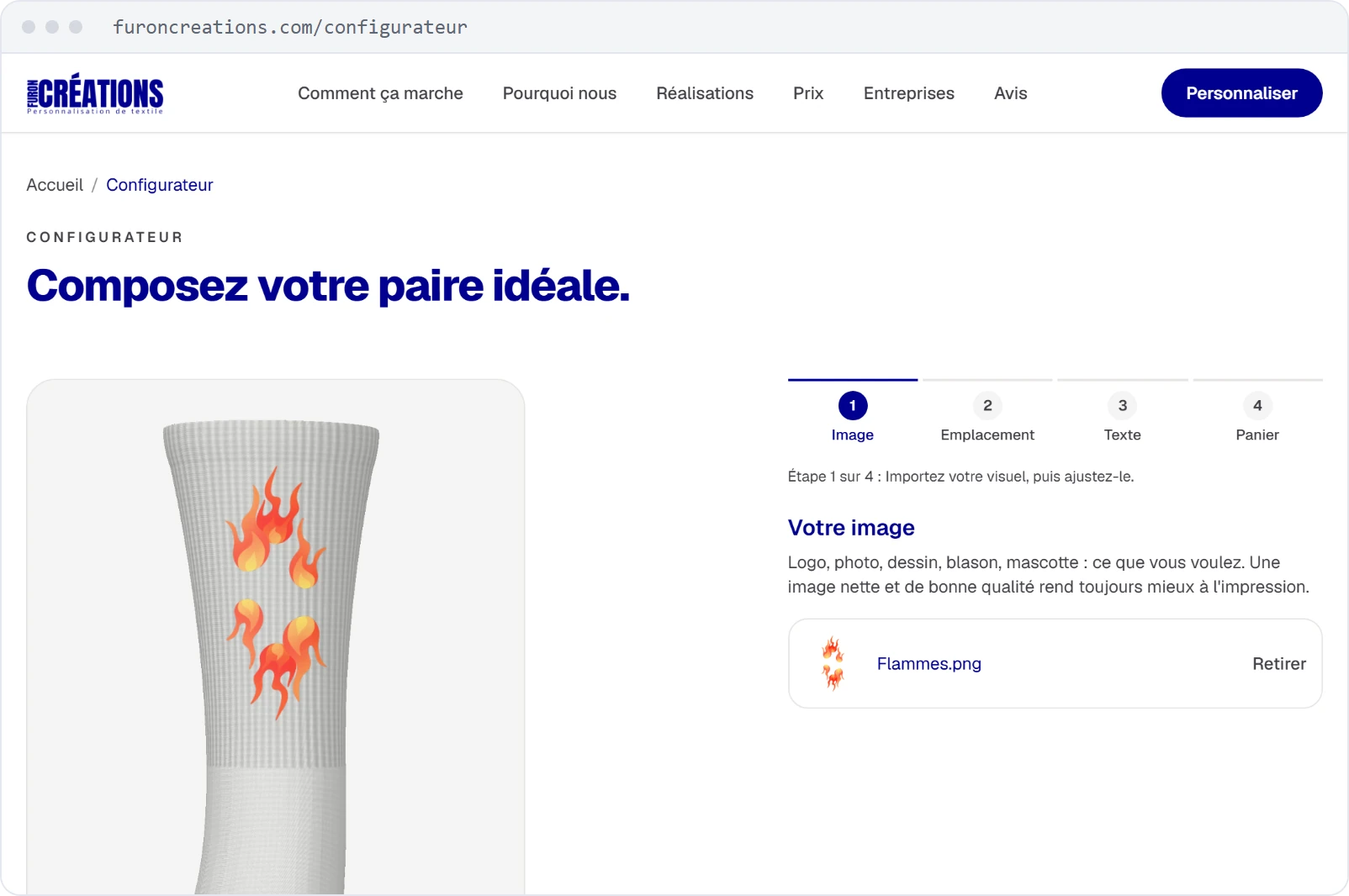 Le configurateur 3D de Furon Créations